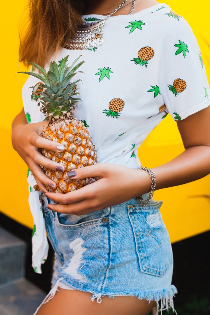 Pineapples are sometimes used as a symbol for swingers